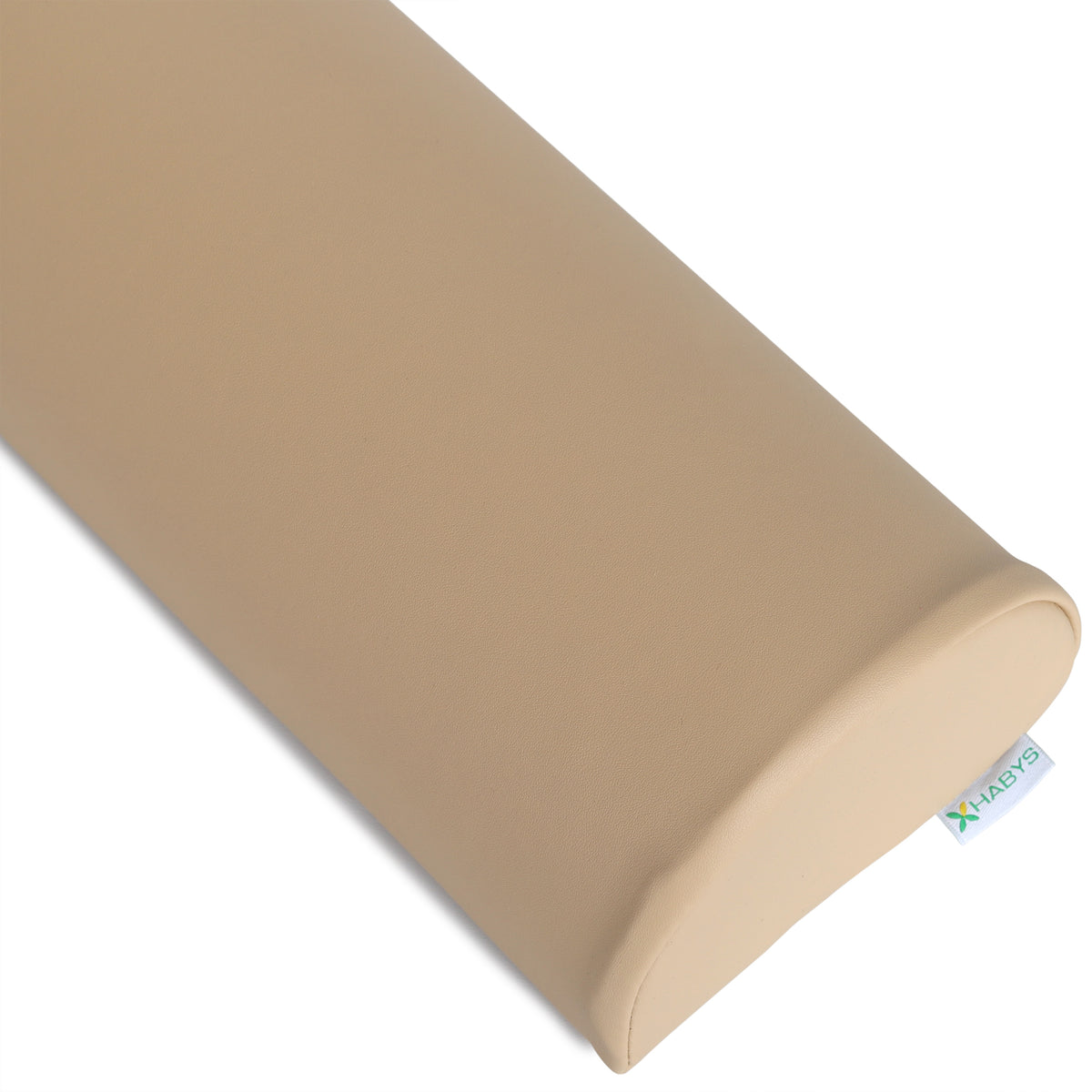 Coussin de positionnement demi-lune 60 x 15 x 10 cm Beige