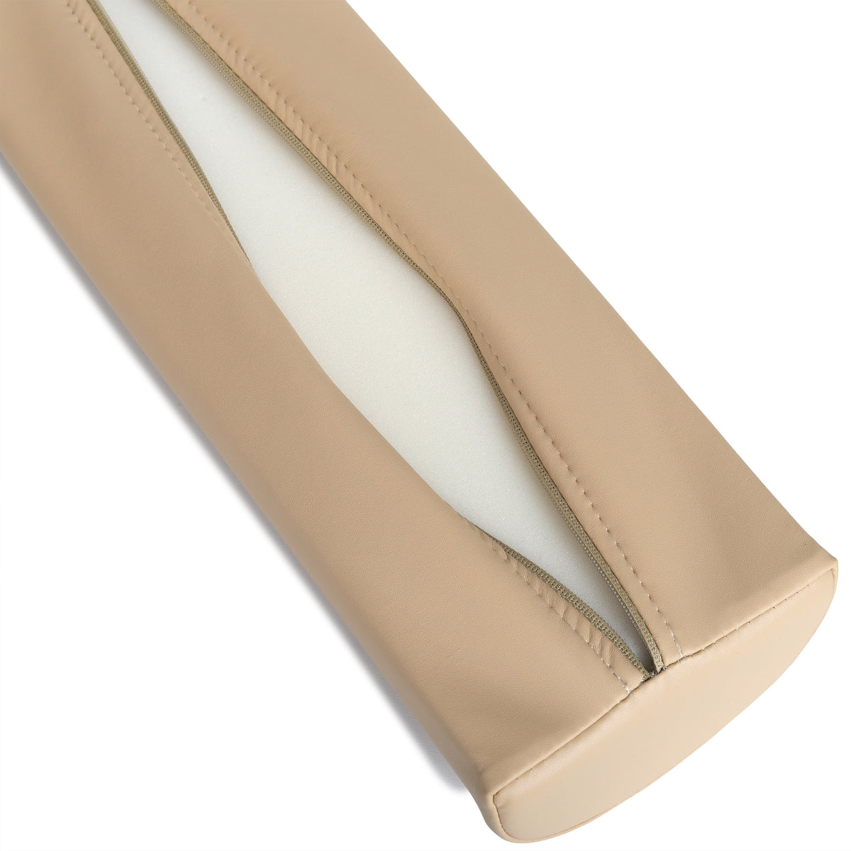Coussin de positionnement demi-lune 60 x 15 x 10 cm Beige