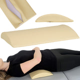 Coussin de positionnement demi-rond 40 x 25 x 5 cm
