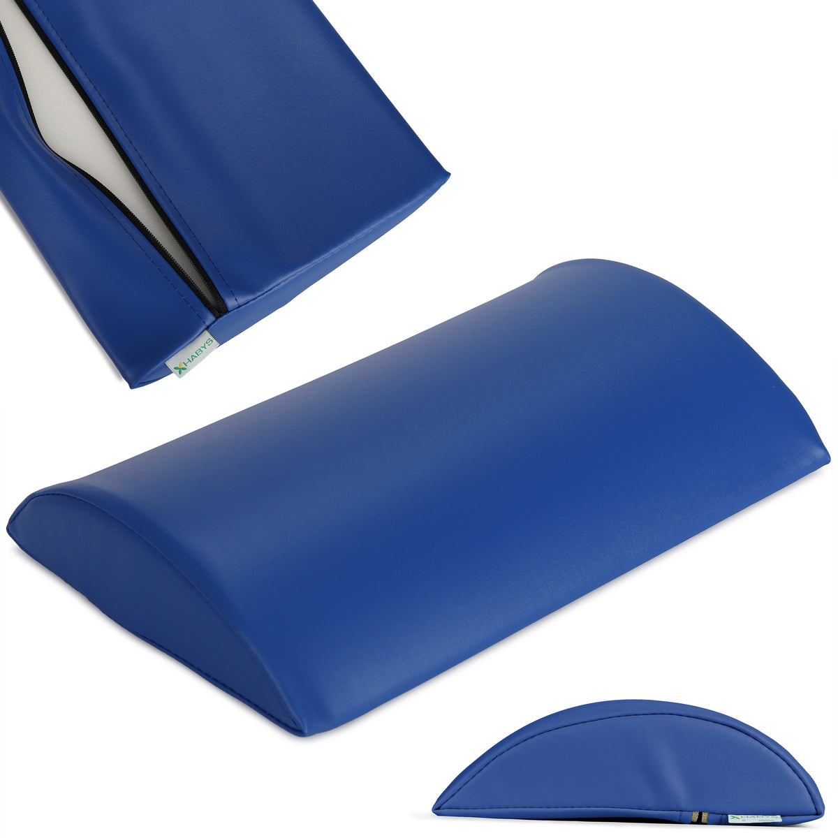 Coussin de positionnement demi-rond 40 x 25 x 7 cm Souple