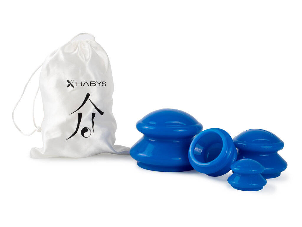 Ventouses en silicone set de 4 pièces Bleu marine