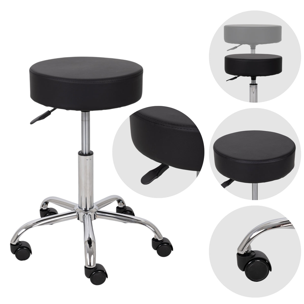 Tabouret de massage TILA réglable en hauteur