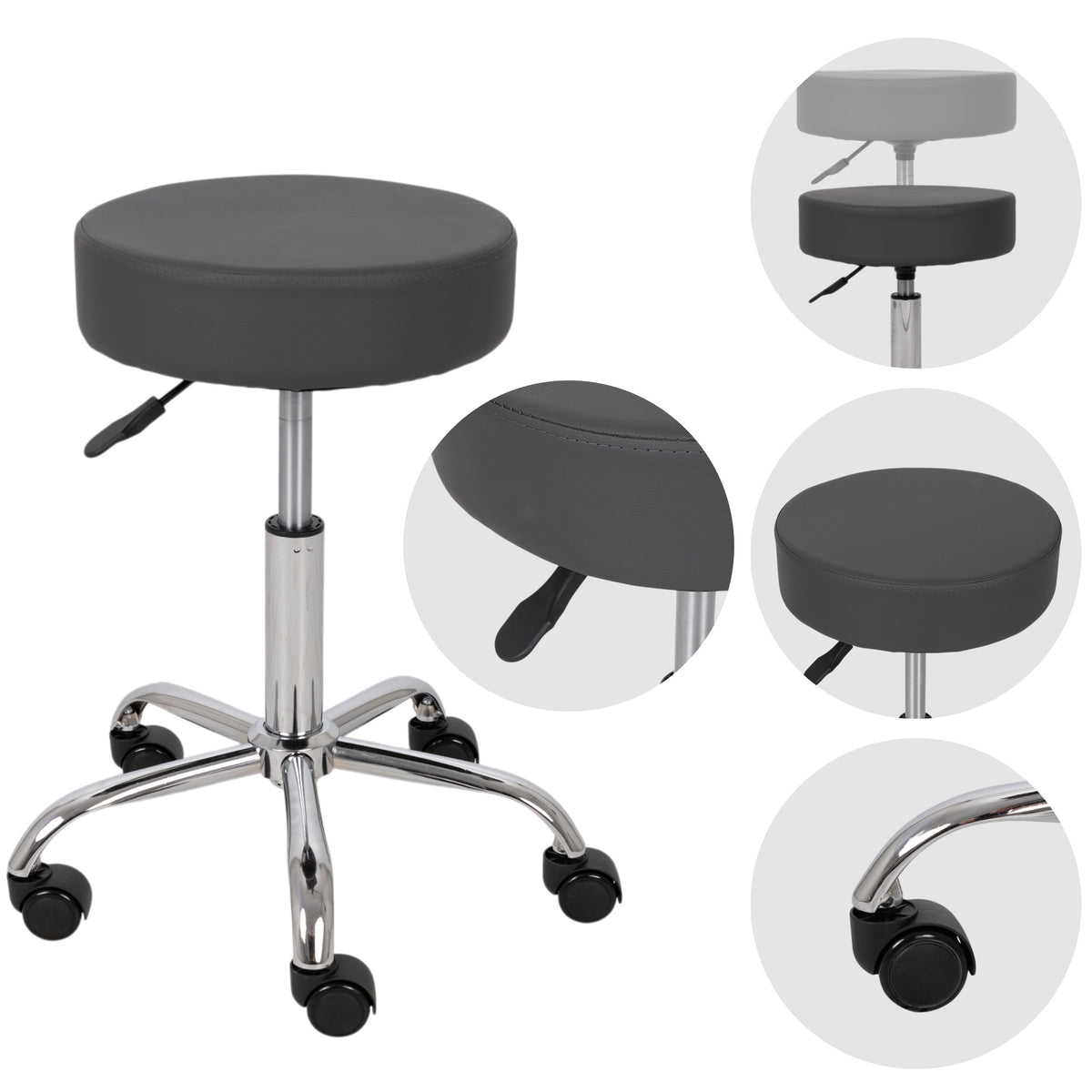 Tabouret de massage TILA réglable en hauteur