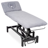 Drap housse éponge pour table de massage Graphite