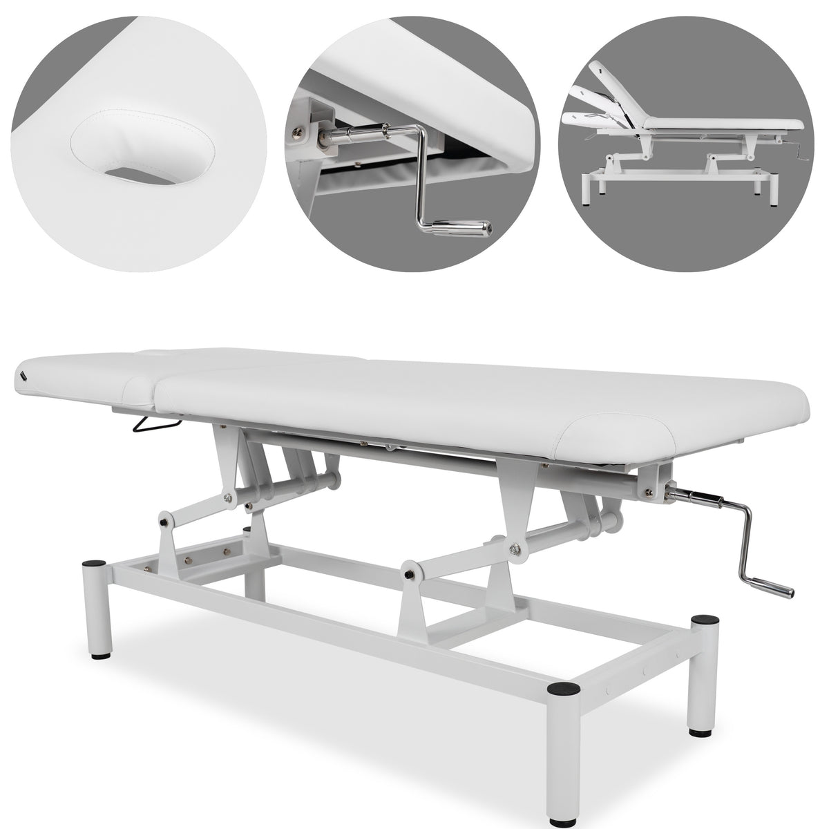 Table de massage fixe VIGO 2 dossier inclinable