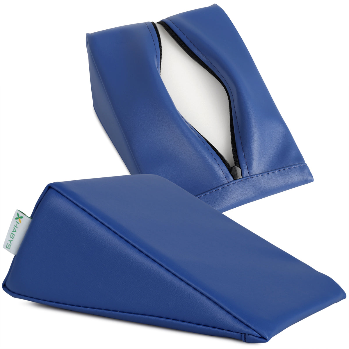 Coussin de positionnement cale 20 x 15 x 10 cm Bleu marine