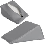 Coussin de positionnement triangulaire 20 x 15 x 10 cm Gris