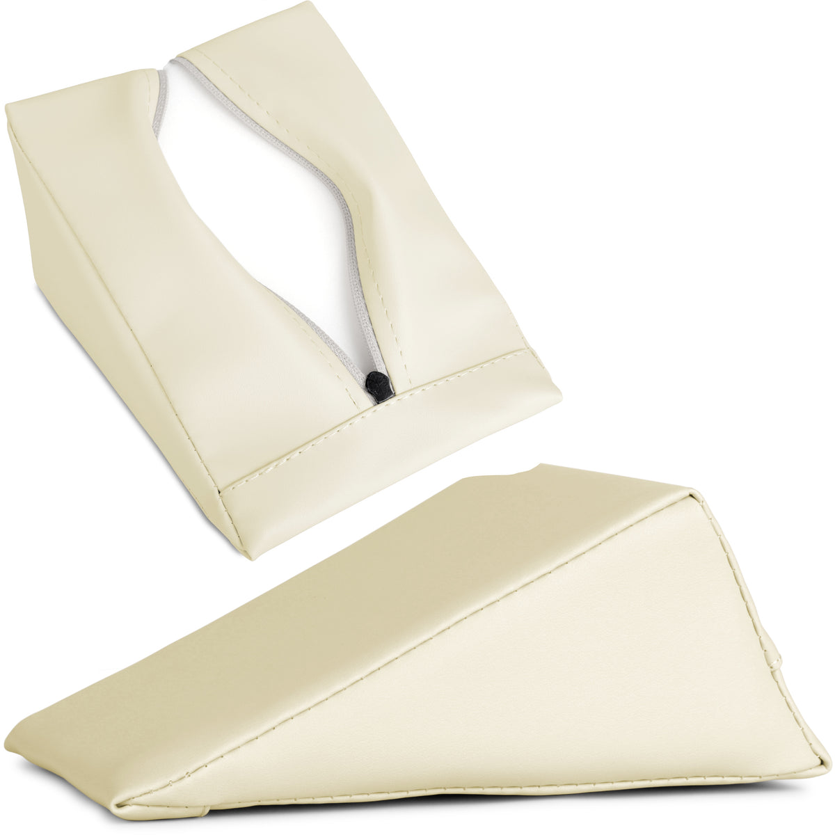 Coussin de positionnement triangulaire 20 x 15 x 10 cm Beige