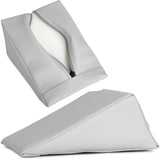 Coussin de positionnement cale 20 x 15 x 10 cm Gris clair