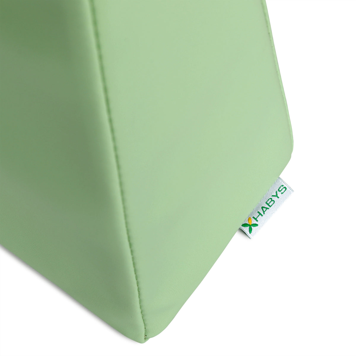 Coussin de positionnement triangulaire 54 x 22 x 12 cm Vert