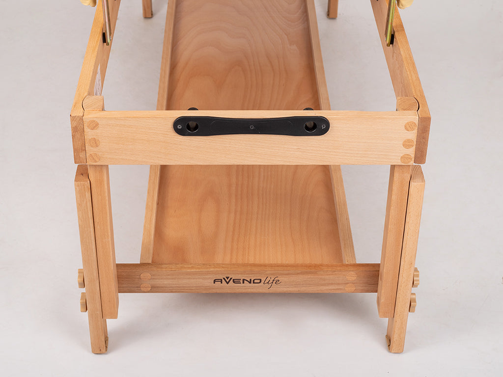 Table de massage fixe en bois de hêtre 185 x 70 cm