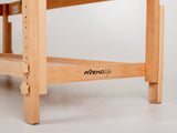 Table de massage fixe en bois de hêtre 185 x 70 cm