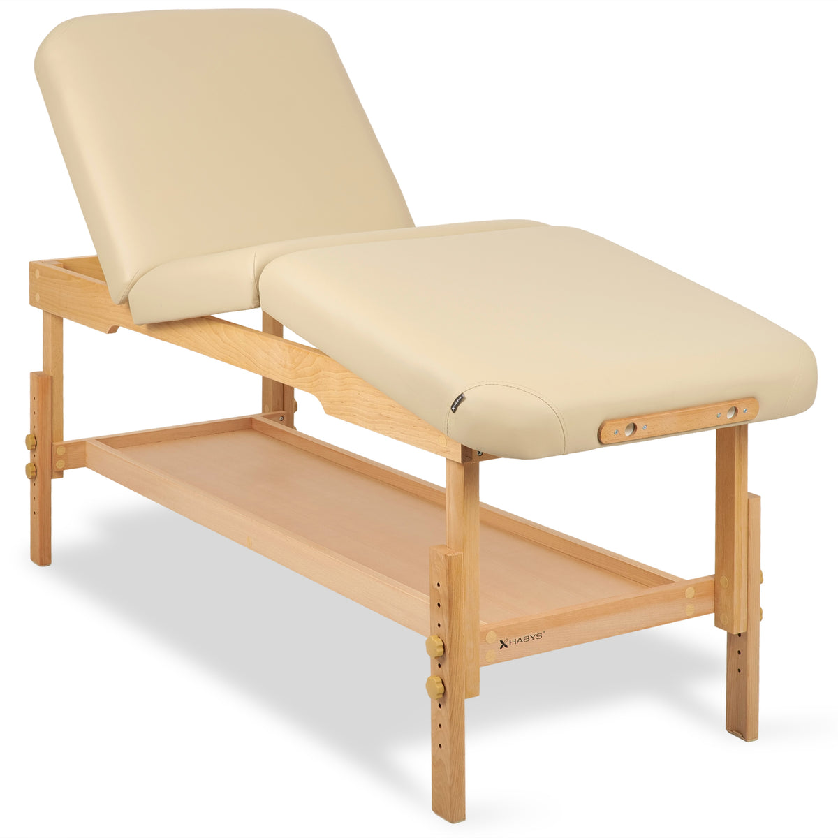 Table de massage fixe en bois Navia Komfort 195 x 70 cm