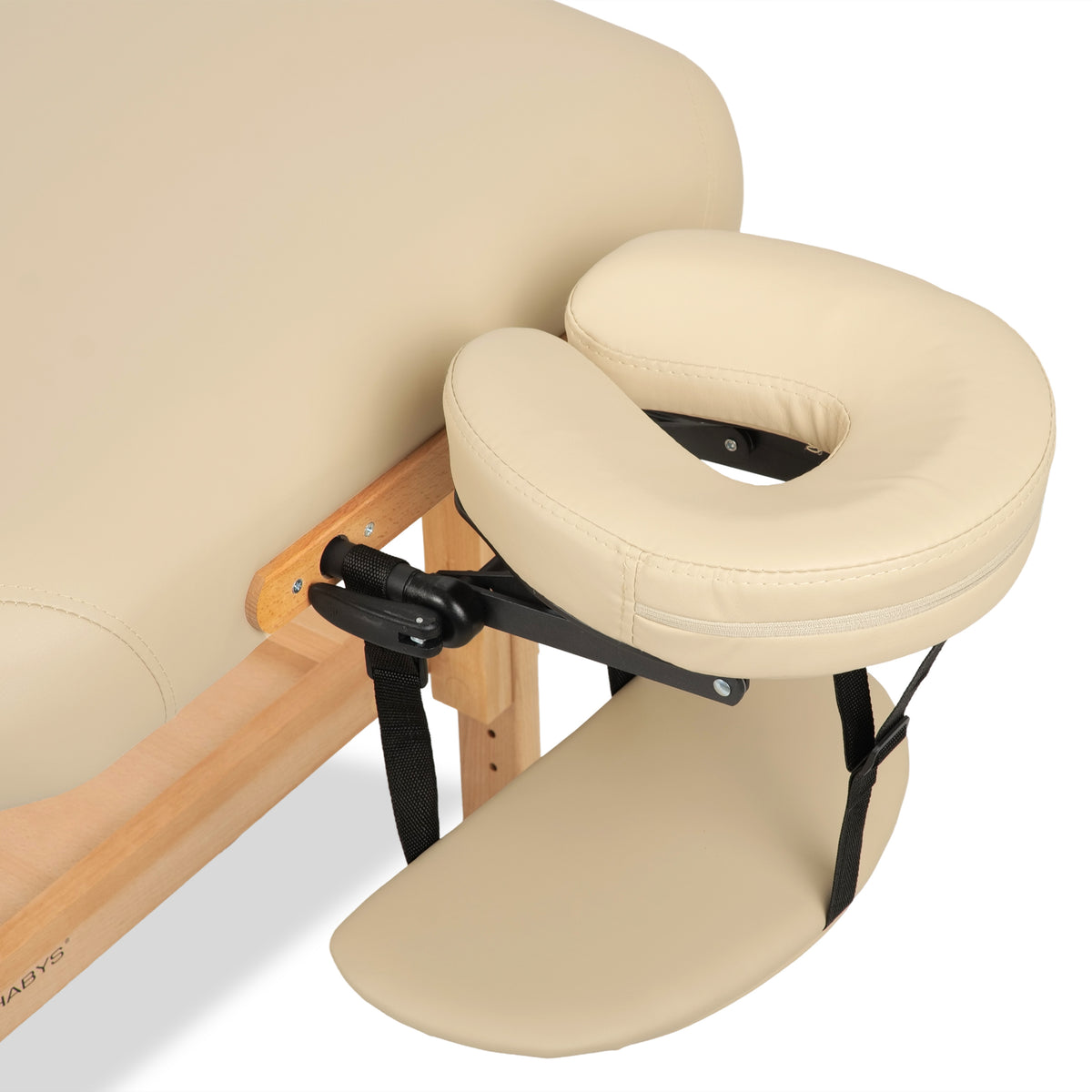 Table de massage fixe en bois Navia Komfort 195 x 70 cm
