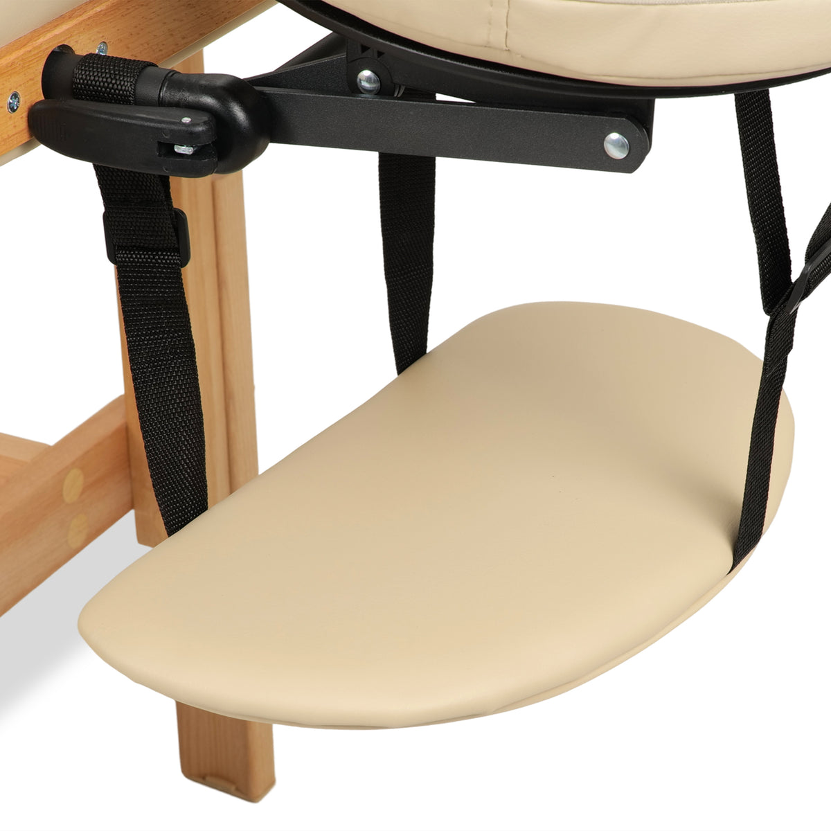 Table de massage fixe en bois Navia Komfort 195 x 70 cm