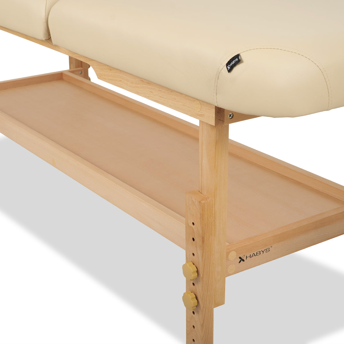 Table de massage fixe en bois Navia Komfort 195 x 70 cm