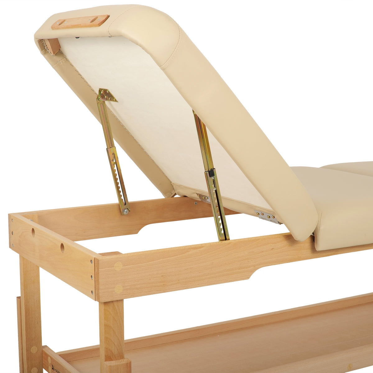 Table de massage fixe en bois Navia Komfort 195 x 70 cm