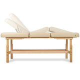 Table de massage fixe en bois Navia Komfort 195 x 70 cm