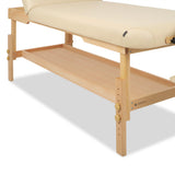Table de massage fixe en bois Navia 195 x 70 cm