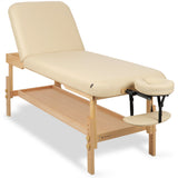 Table de massage fixe en bois Navia 195 x 70 cm