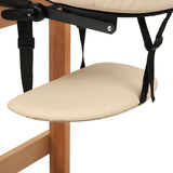 Table de massage fixe en bois Nexa 185 x 70 cm
