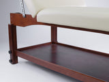 Table de massage fixe en bois de hêtre 194 x 70 cm