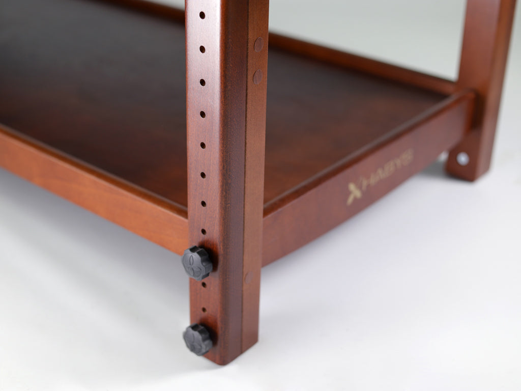 Table de massage fixe en bois de hêtre 194 x 70 cm