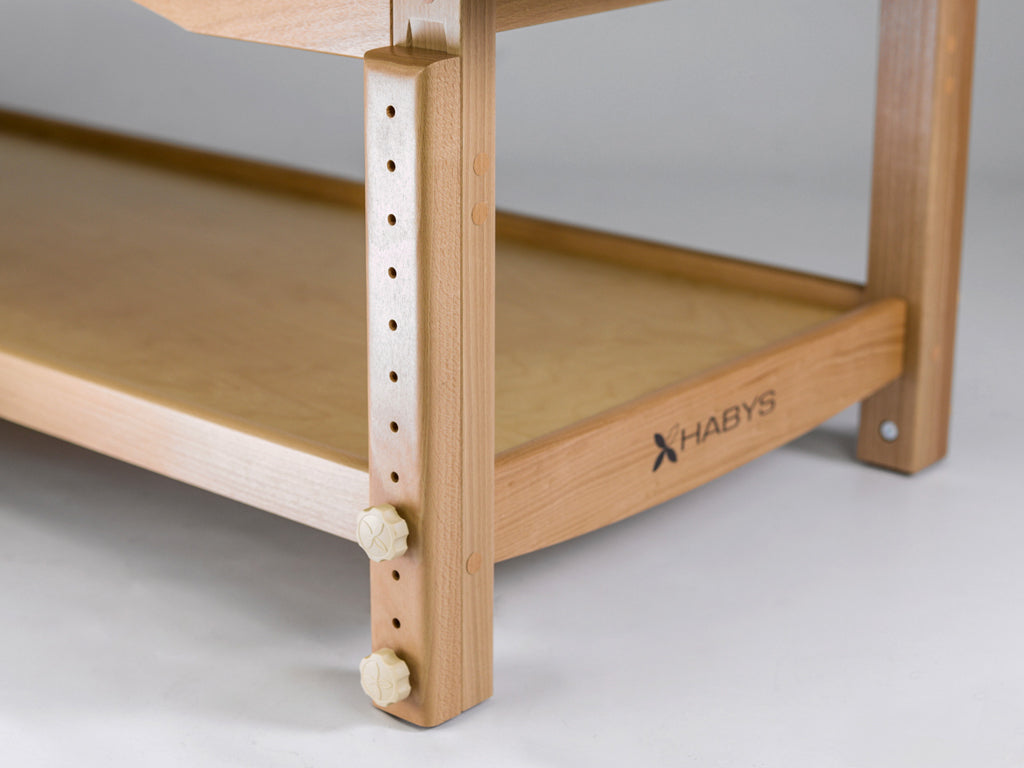 Table de massage fixe Nova Komfort en bois de hêtre