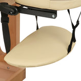 Table de massage en bois Vita Komfort Beige