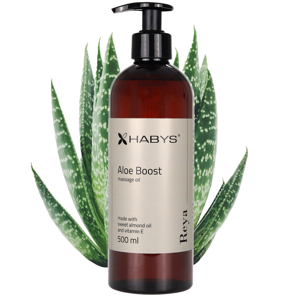 Huile de massage professionnelle Reya Aloe Boost