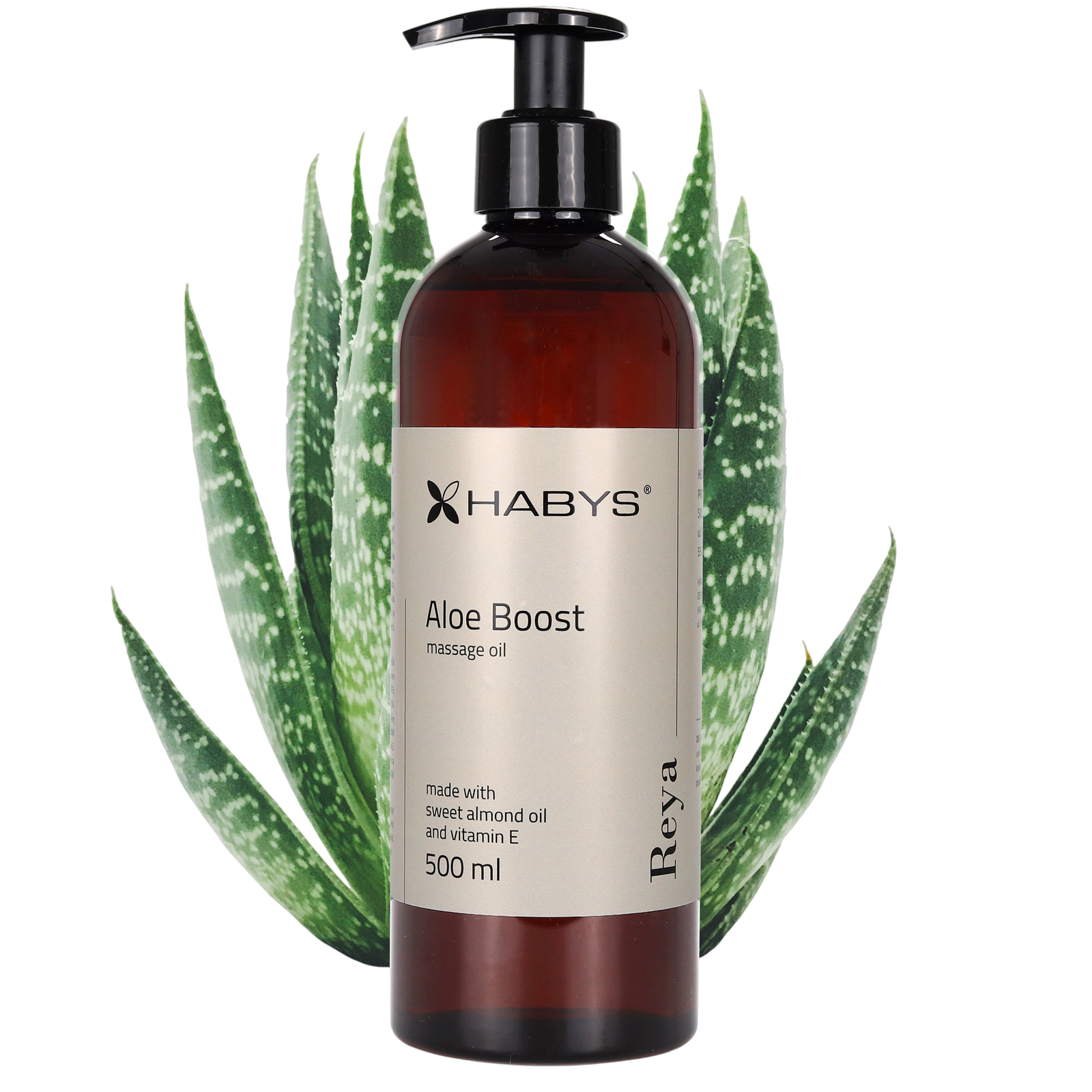 Huile de massage professionnelle Reya Aloe Boost