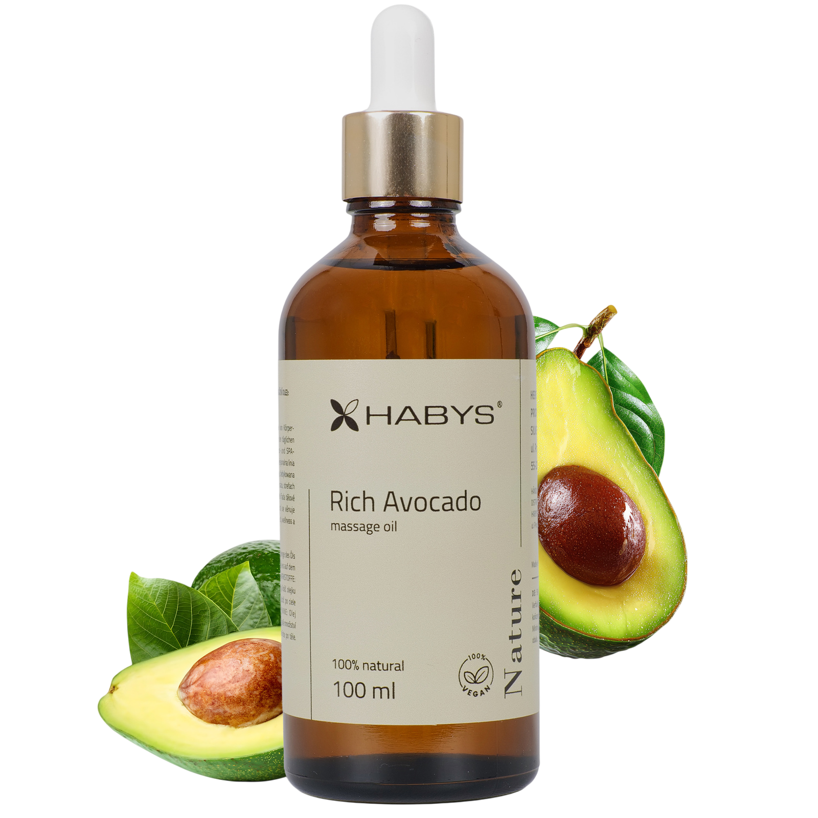 Huile de massage professionnelle Nature Rich Avocado