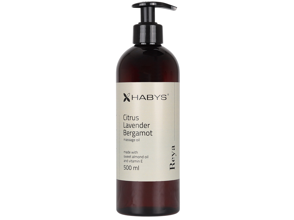 Huile de massage professionnelle Reya Citrus Lavender Bergamot