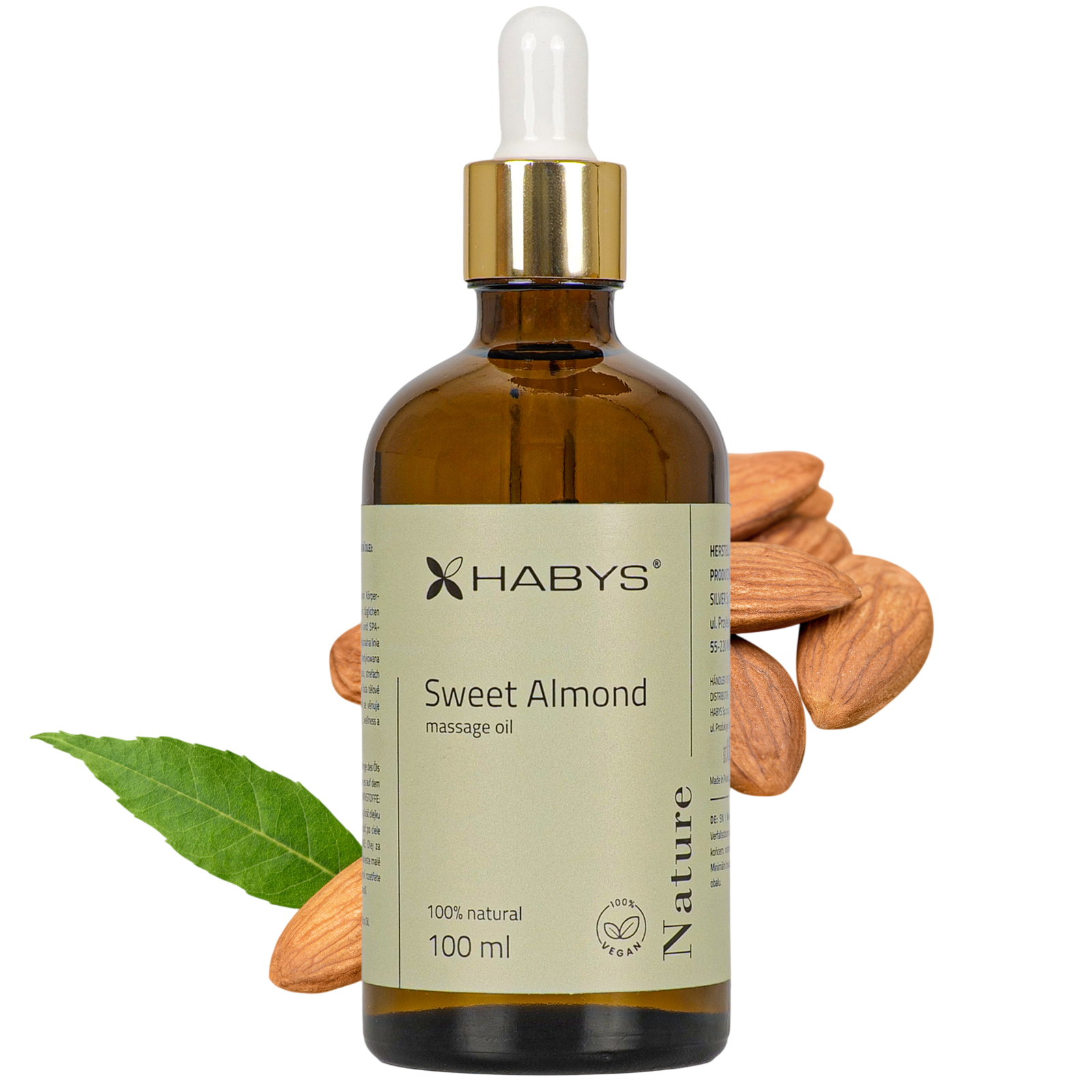 Huile de massage professionnelle Nature Sweet Almond