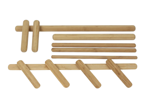 Bâtons de massage en bambou