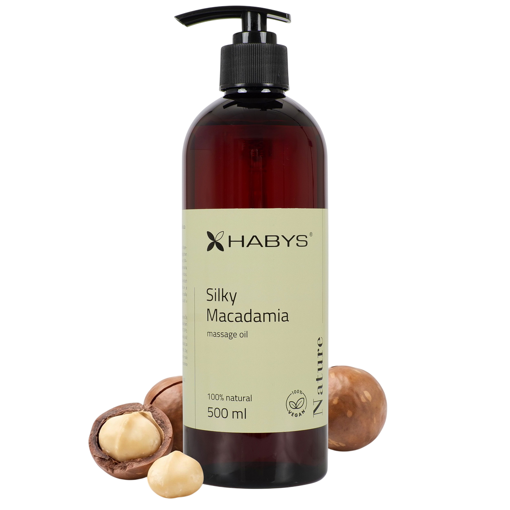 Huile de massage professionnelle Nature Silky Macadamia