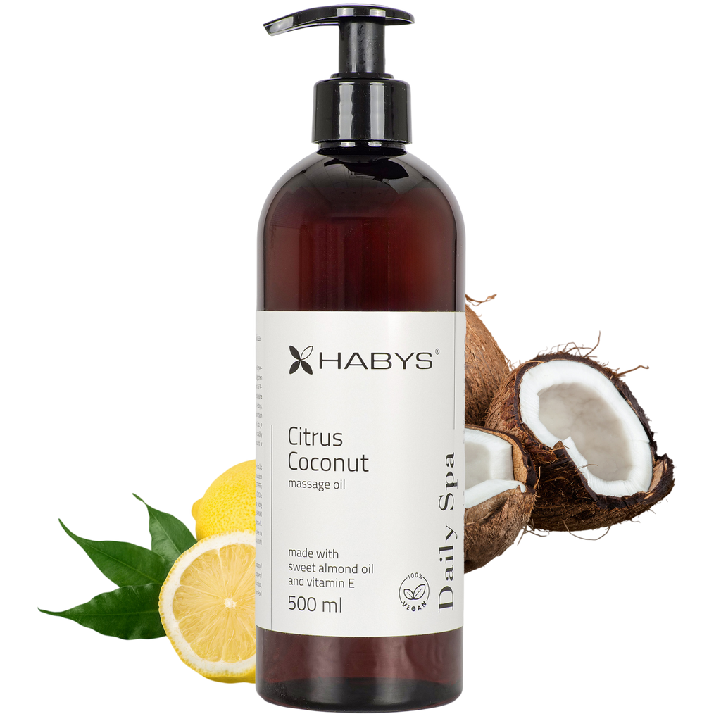 Huile de massage professionnelle Daily Spa Citrus Coconut