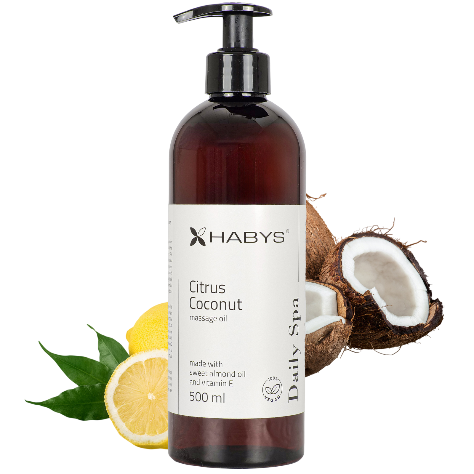 Huile de massage professionnelle Daily Spa Citrus Coconut