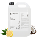 Huile de massage professionnelle Daily Spa Citrus Coconut