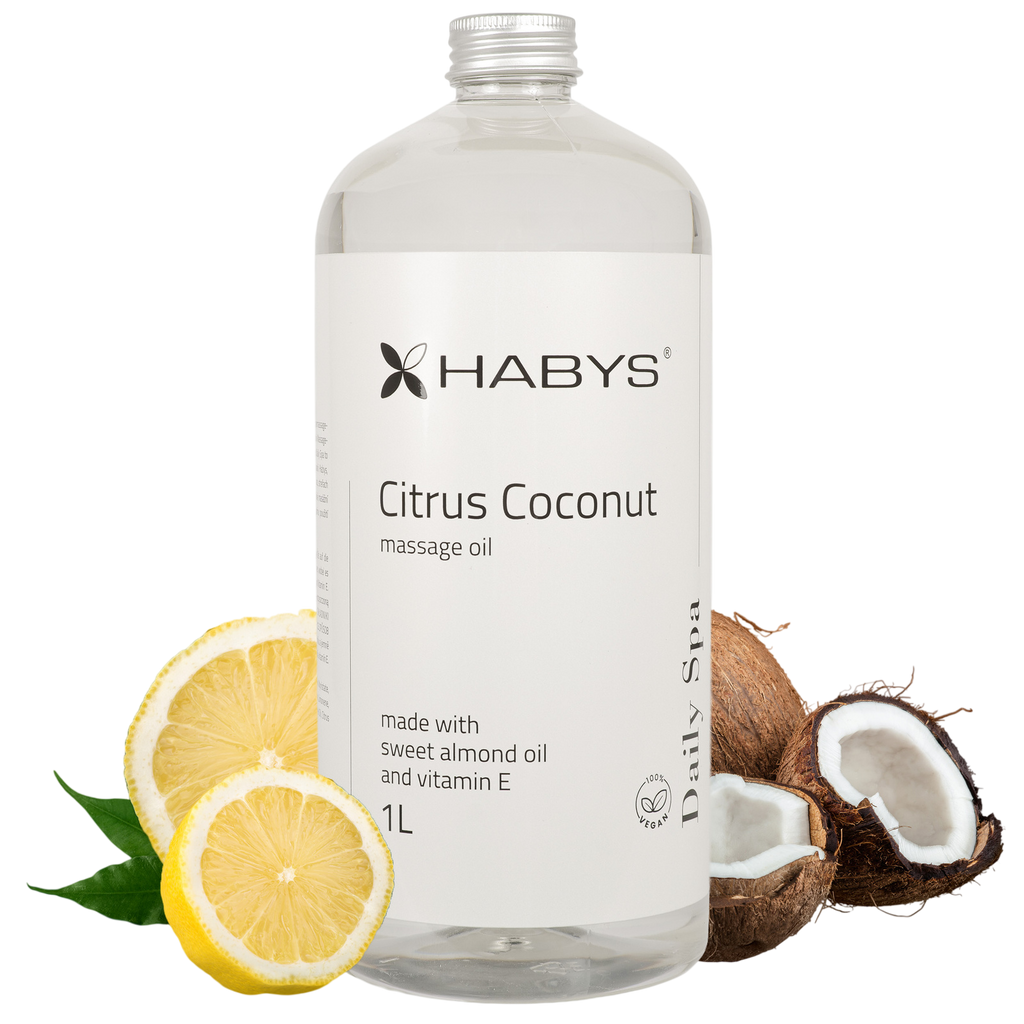 Huile de massage professionnelle Daily Spa Citrus Coconut
