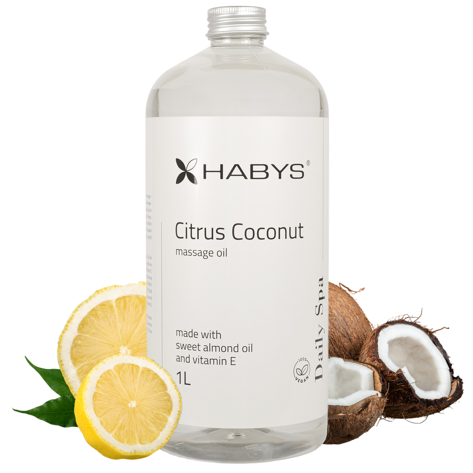 Huile de massage professionnelle Daily Spa Citrus Coconut