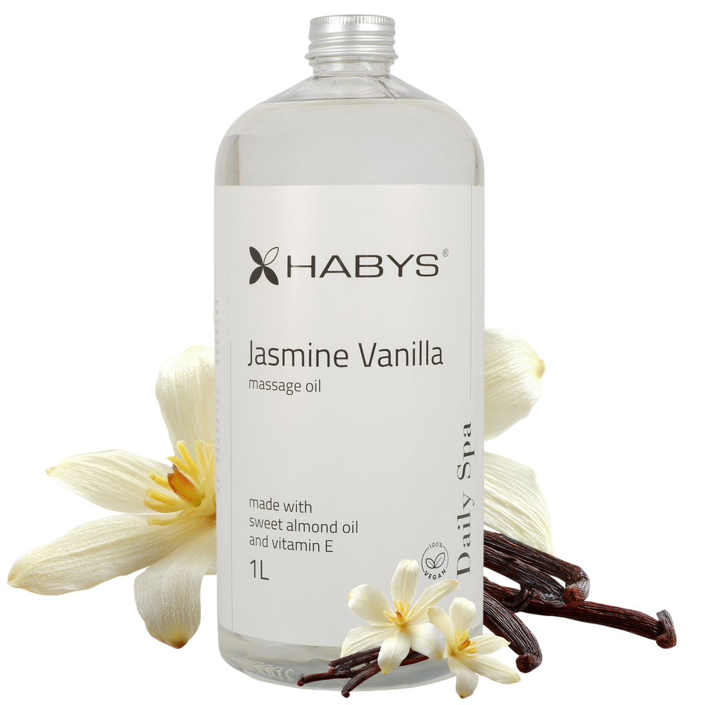 Huile de massage professionnelle Daily Spa Jasmine Vanilla