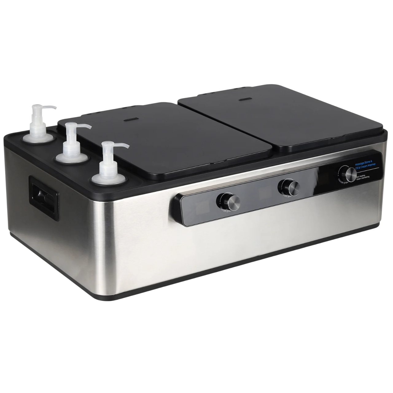 Chauffe-pierres et huiles multifonction