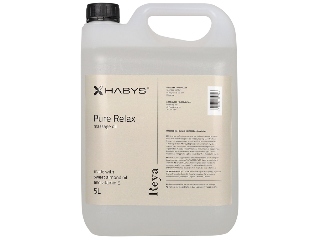 Huile de massage professionnelle Reya Pure Relax