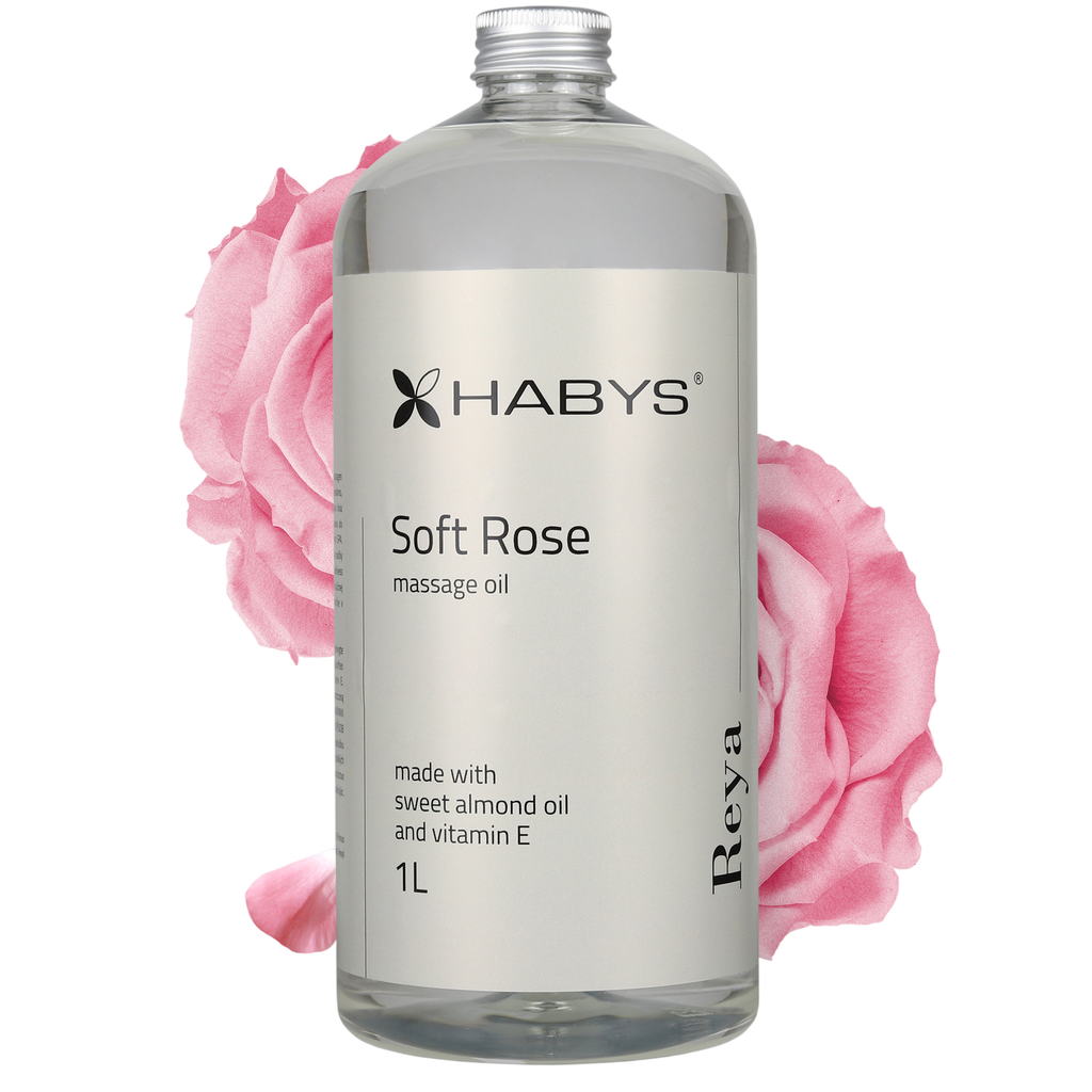 Huile de massage professionnelle Reya Soft Rose