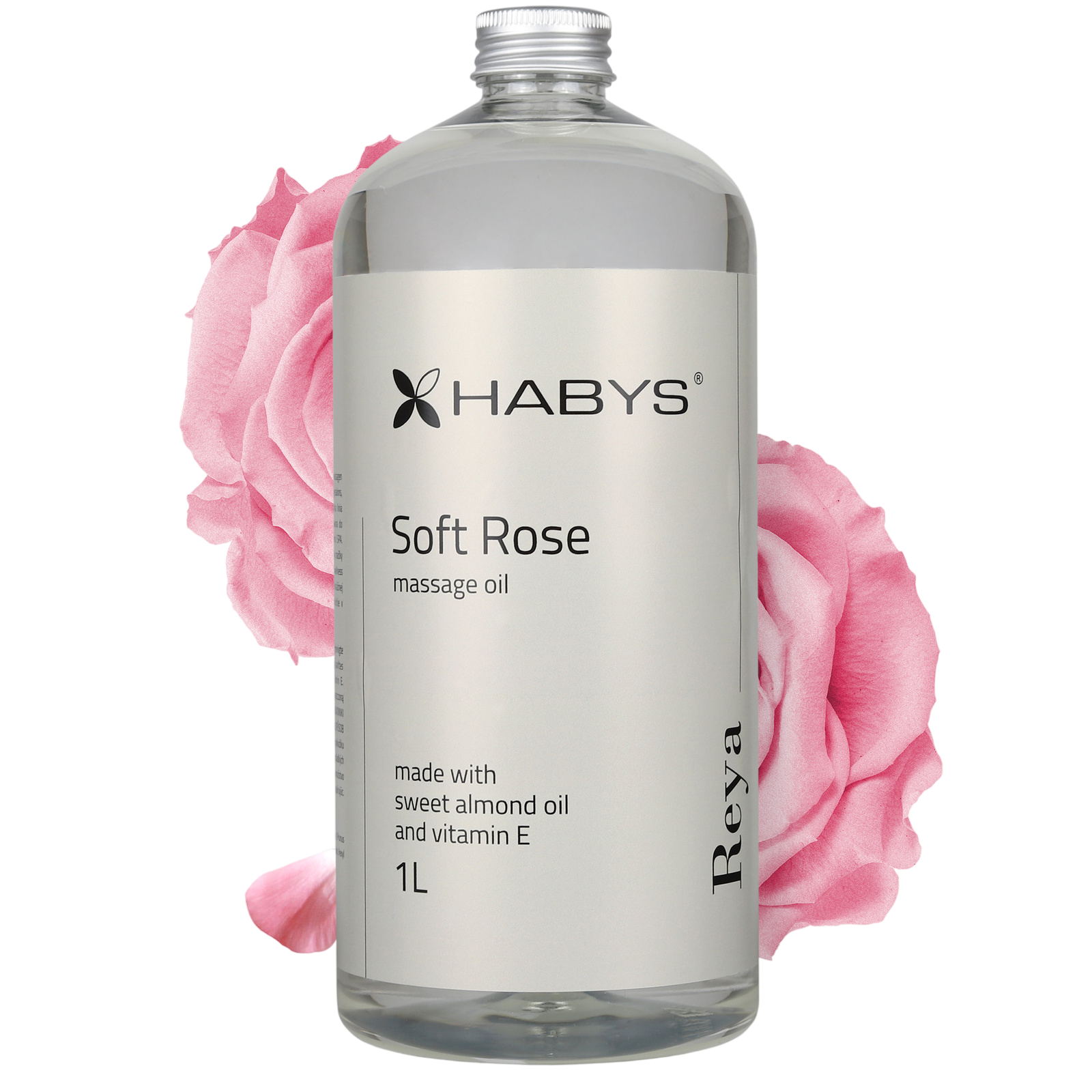 Huile de massage professionnelle Reya Soft Rose