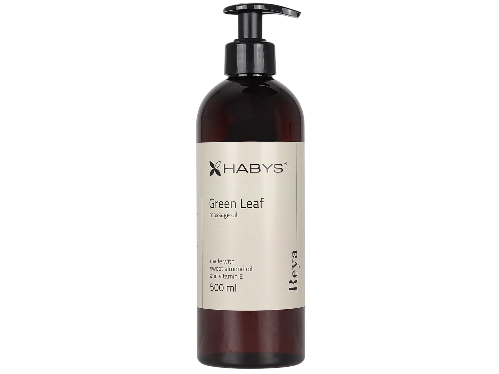 Huile de massage professionnelle Reya Green Leaf