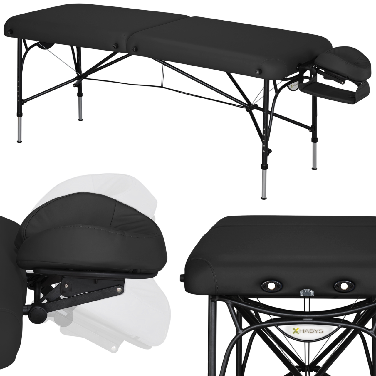 Table de massage pliable aluminium